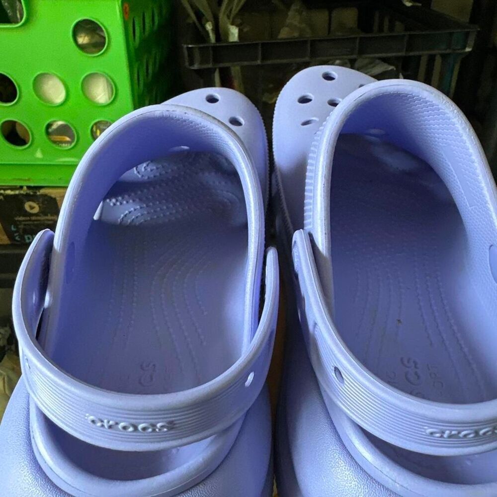 Crocs Women's Purple Clogs - Picture 3 of 5
